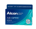 Alcon Air Optix aqua контактные линзы плановой замены, BC=8.6 d=14.2, D(-1.75), 3 шт.